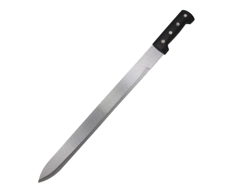 machete knife in hardened steel fixed blade knife M2003