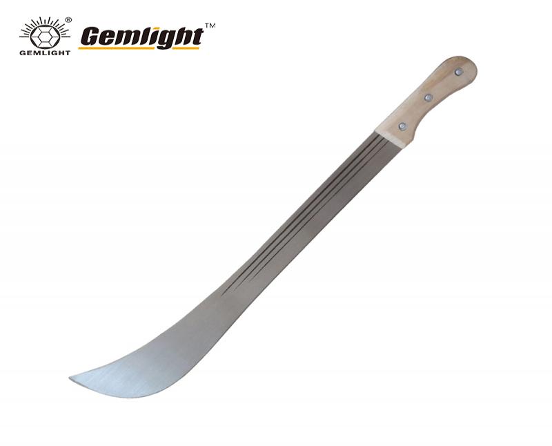high quality garden machete knife wood handle M1778C